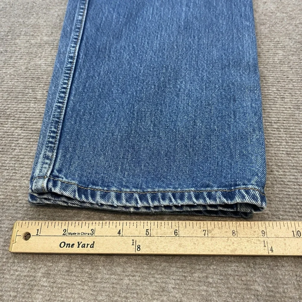 VTG Levis 505 Jeans Mens 36x32 Blue Denim Straight‎ Leg Baggy Fit Y2K Distressed